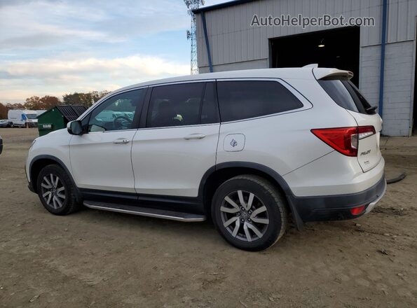 5FNYF6H35KB079625 2019 HONDA PILOT Белый Задняя левая четверть