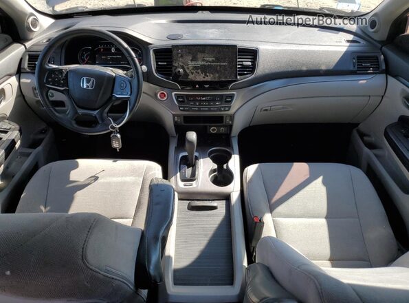 5FNYF6H37LB034185 2020 HONDA PILOT Gray Vista del salpicadero