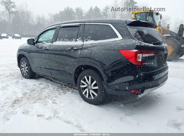 5FNYF6H52KB072763 2019 HONDA PILOT Черный Задняя левая четверть