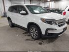 2020 Honda Pilot Awd Ex-l White vin: 5FNYF6H55LB010937