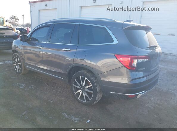 5FNYF6H9XKB018470 2019 HONDA PILOT Серый Задняя левая четверть