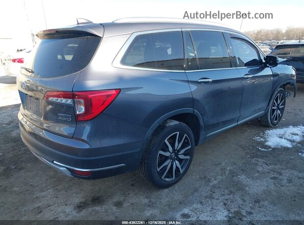 5FNYF6H9XKB018470 2019 HONDA PILOT Серый Задняя правая четверть