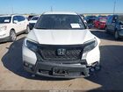 2021 Honda Passport 2wd Sport White vin: 5FNYF7H21MB013475