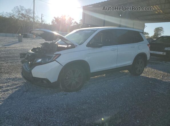 5FNYF7H59MB003030 2021 HONDA PASSPORT White Przód lewy