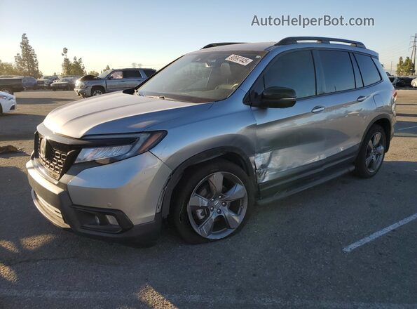 5FNYF7H98LB004347 2020 HONDA PASSPORT Серебряный Передняя левая четверть