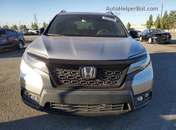 5FNYF7H98LB004347 2020 HONDA PASSPORT Серебряный Вид спереди