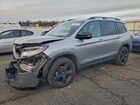 2021 Honda Passport Elite Silver vin: 5FNYF8H01MB003310