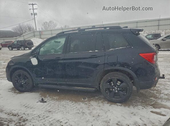 5FNYF8H03KB014628 2019 HONDA PASSPORT Черный Задняя левая четверть