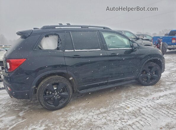 5FNYF8H03KB014628 2019 HONDA PASSPORT Черный Задняя правая четверть