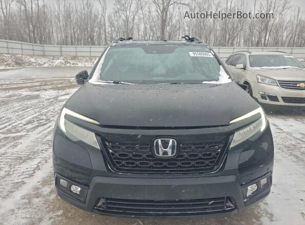 5FNYF8H03KB014628 2019 HONDA PASSPORT Черный Вид спереди