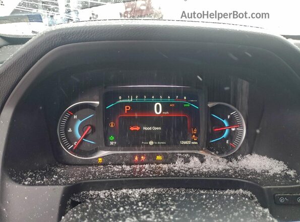5FNYF8H03KB014628 2019 HONDA PASSPORT Черный Вид щитка приборов