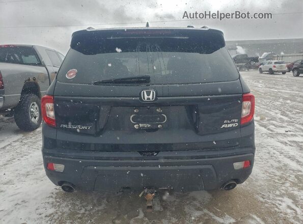 5FNYF8H03KB014628 2019 HONDA PASSPORT Черный Вид сзади