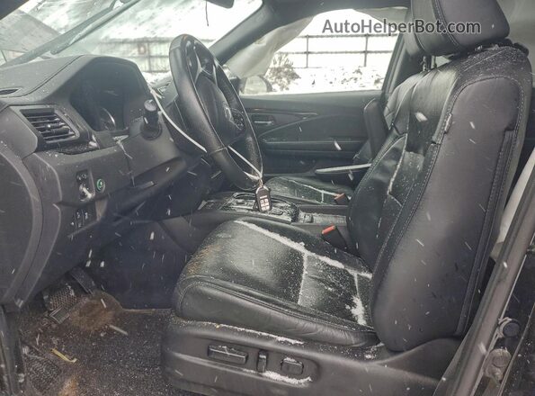 5FNYF8H03KB014628 2019 HONDA PASSPORT Черный Вид салона спереди