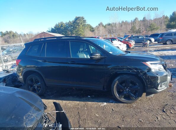 5FNYF8H03KB017612 2019 HONDA PASSPORT Черный Вид задней части салона