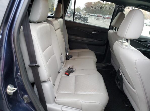 5FNYF8H0XKB026985 2019 HONDA PASSPORT Синий Вид задней части салона
