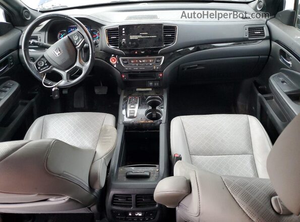 5FNYF8H0XKB026985 2019 HONDA PASSPORT Синий Вид панели приборов