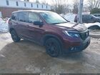 2020 Honda Passport Awd Sport Темно-бордовый vin: 5FNYF8H27LB012738