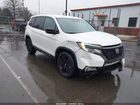 2021 Honda Passport Awd Sport White vin: 5FNYF8H27MB001885
