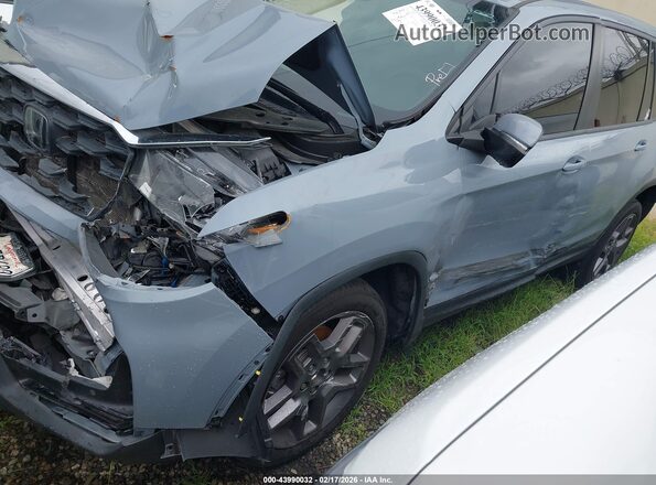 5FNYF8H50PB019286 2023 HONDA PASSPORT Gray Przód lewy