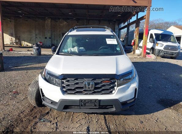 5FNYF8H64RB021702 2024 HONDA PASSPORT White Widok zestawu wskaźników