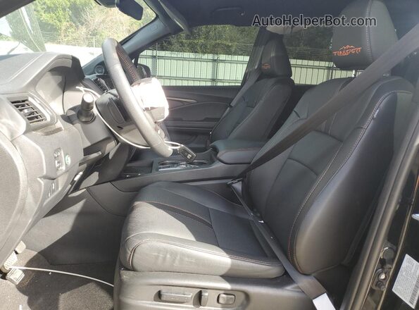 5FNYF8H64SB011936 2025 HONDA PASSPORT Черный Вид салона спереди