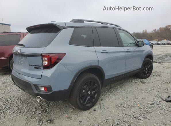 5FNYF8H89RB012060 2024 HONDA PASSPORT Бирюзовый Задняя правая четверть