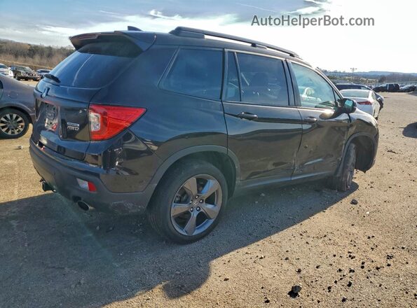5FNYF8H96KB030367 2019 HONDA PASSPORT Black Trasero derecho