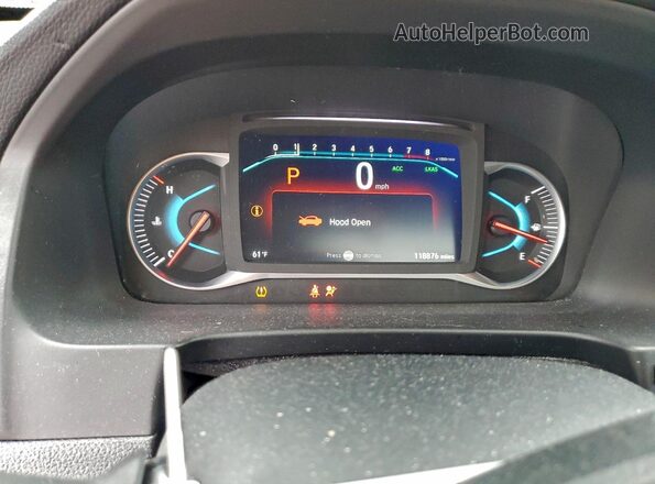 5FNYF8H96KB030367 2019 HONDA PASSPORT Black Vista del cuadro de instrumentos