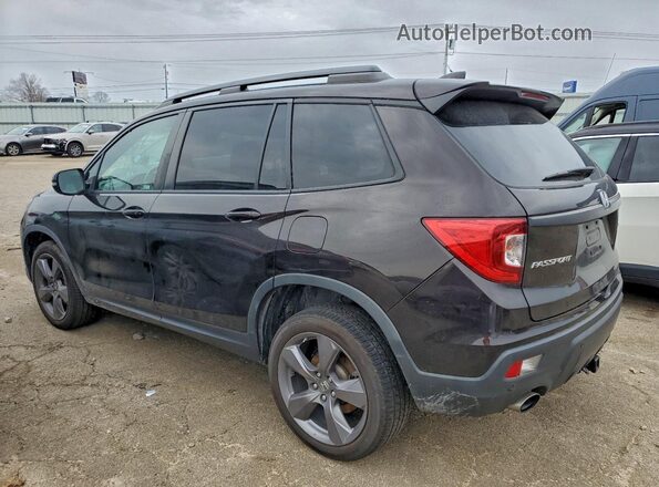 5FNYF8H96KB030367 2019 HONDA PASSPORT Black Trasero izquierdo