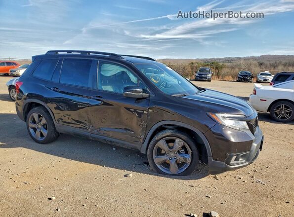 5FNYF8H96KB030367 2019 HONDA PASSPORT Black Delantero derecho