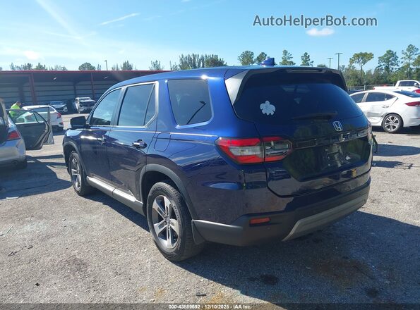 5FNYG2H55RB006885 2024 HONDA PILOT Синий Задняя левая четверть