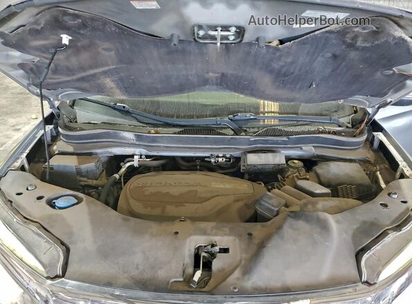 5FPYK2F68HB009313 2017 HONDA RIDGELINE Серый Вид задней части салона