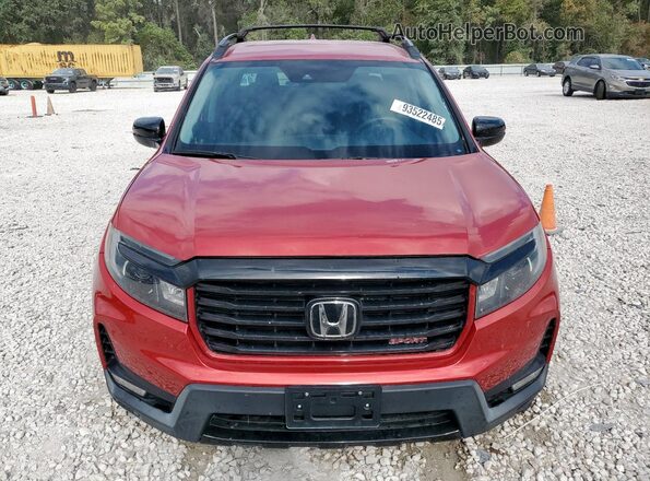 5FPYK3F12MB021378 2021 HONDA RIDGELINE Красный Вид спереди