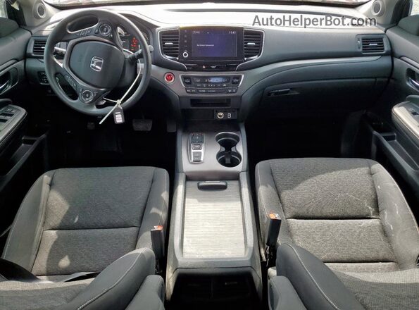 5FPYK3F12MB021378 2021 HONDA RIDGELINE Красный Вид панели приборов
