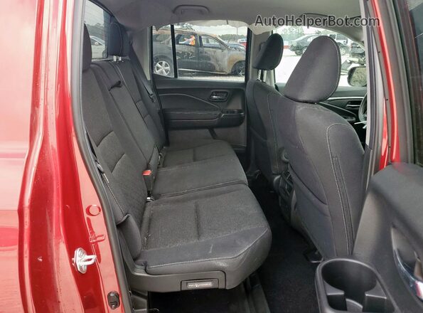 5FPYK3F12MB021378 2021 HONDA RIDGELINE Красный Вид задних сидений