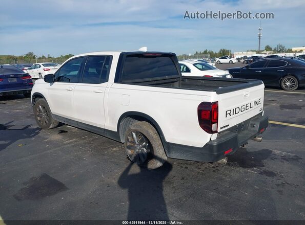 5FPYK3F12RB017239 2024 HONDA RIDGELINE Белый Задняя левая четверть