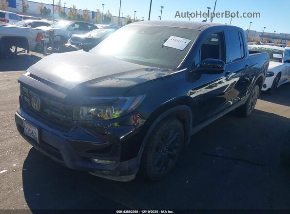 5FPYK3F12RB019542 2024 HONDA RIDGELINE Black Vista tres cuartos delantera izquierda