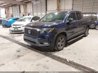 2022 Honda Ridgeline Rtl Синий vin: 5FPYK3F50NB010920