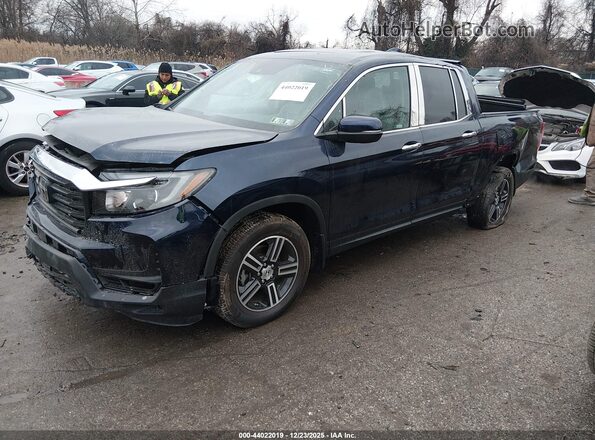 5FPYK3F54PB042711 2023 HONDA RIDGELINE Синий Передняя левая четверть