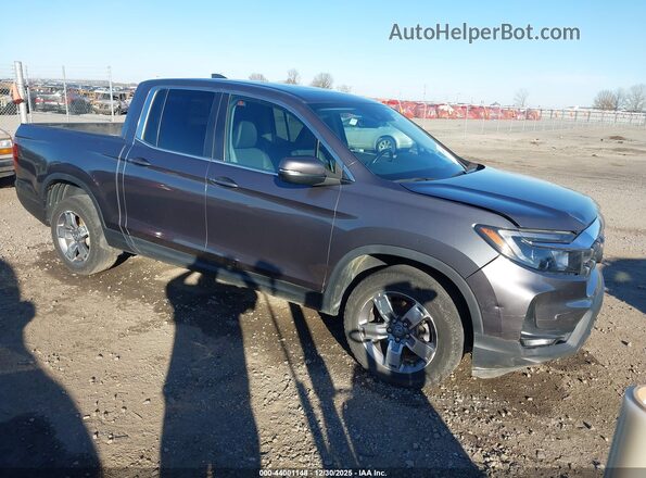 5FPYK3F59RB003177 2024 HONDA RIDGELINE Gray Przód prawy