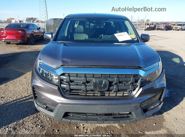 5FPYK3F59RB003177 2024 HONDA RIDGELINE Gray Widok zestawu wskaźników