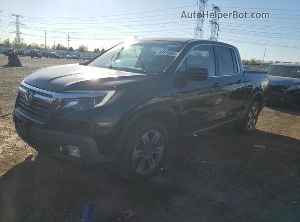 5FPYK3F61HB009479 2017 HONDA RIDGELINE Черный Передняя левая четверть