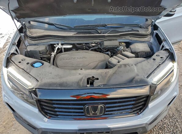 5FPYK3F80NB503443 2022 HONDA RIDGELINE Серый Вид задней части салона
