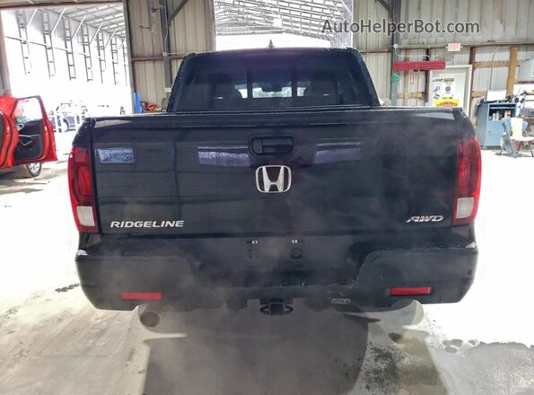 5FPYK3F85NB008011 2022 HONDA RIDGELINE Черный Вид сзади