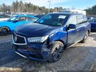2017 Acura Mdx Technology Package Dark Blue vin: 5FRYD4H57HB029845