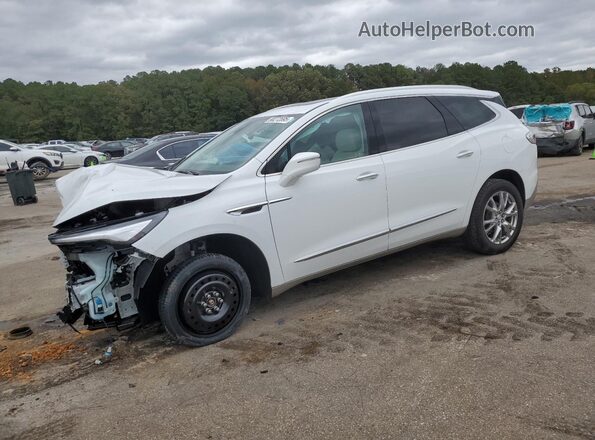5GAERBKW7PJ166496 2023 BUICK ENCLAVE Белый Передняя левая четверть