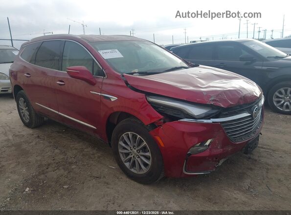 5GAERBKW8RJ109016 2024 BUICK ENCLAVE Бордовый Передняя правая четверть