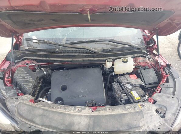 5GAERBKW8RJ109016 2024 BUICK ENCLAVE Бордовый Вид сзади