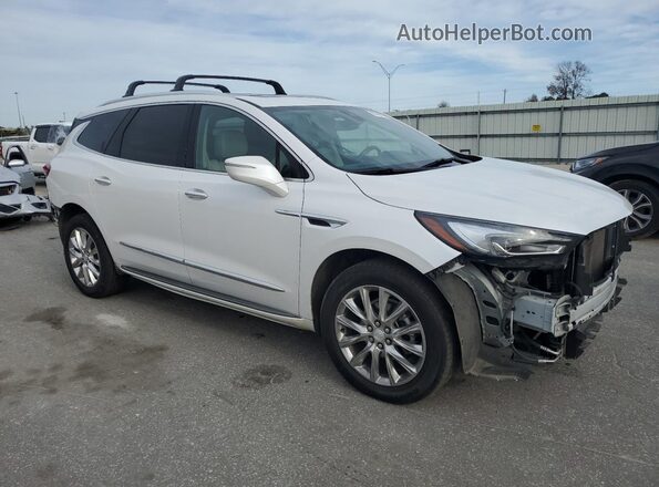 5GAERCKW8MJ205159 2021 BUICK ENCLAVE Белый Передняя правая четверть