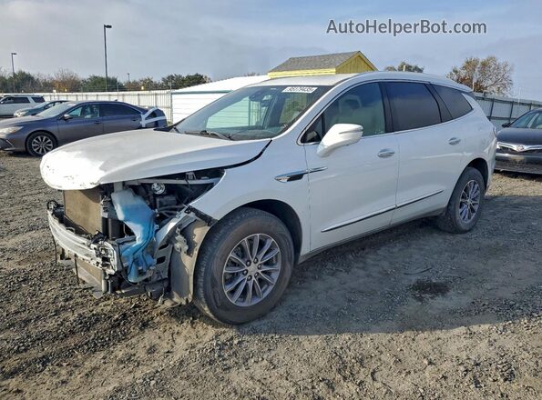 5GAEVBKW0NJ132327 2022 BUICK ENCLAVE Белый Передняя левая четверть